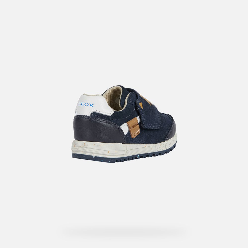 Tenis Geox Bebe Azul Marinho - Alben Boy - IBAVG6321